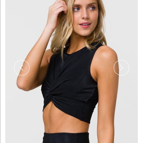 NWT Onzie Ribbed Set - BLK - Picture 4 of 8